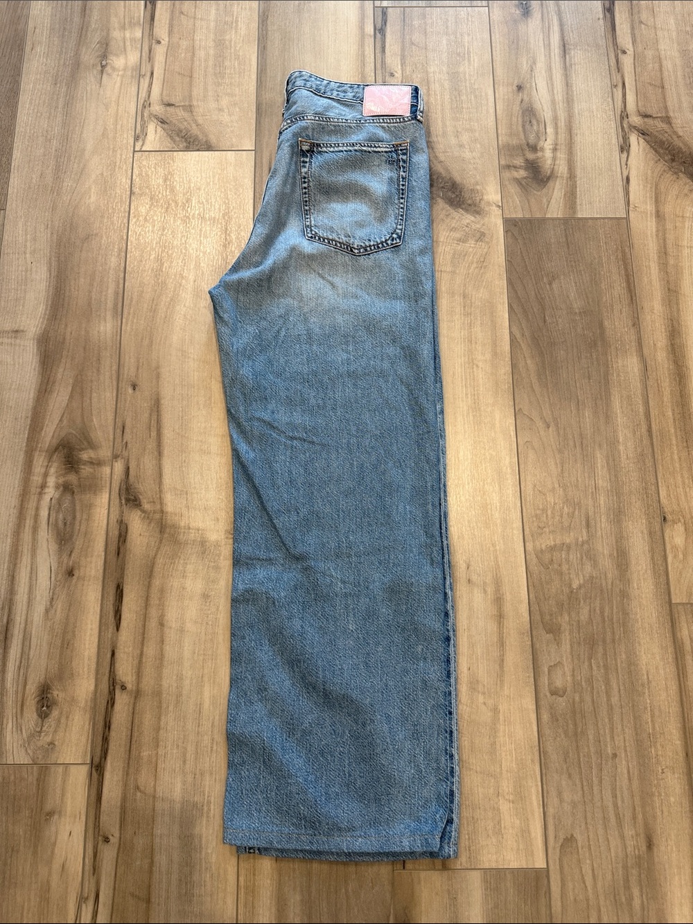 NEW rag & bone Logan Featherweight Wide Leg Jeans. Ultra Lightweight Edition  28 - Picture 9 of 11